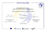 Certifikt eTwinning